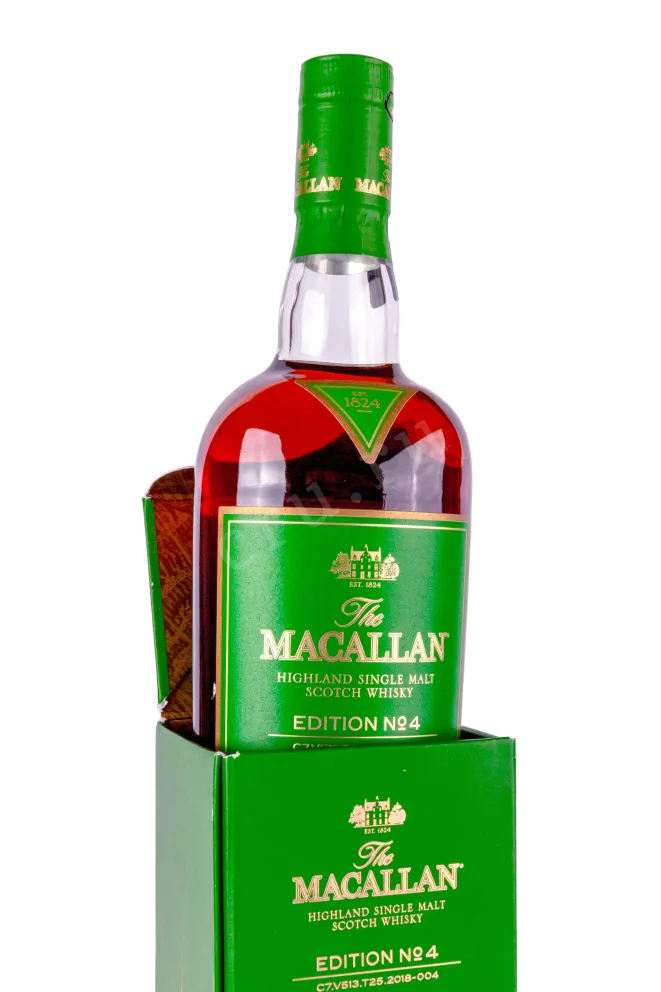 В подарочной коробке The Macallan Edition №4 gift box 0.7 л
