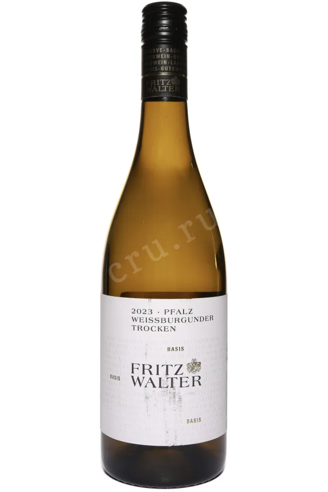 Вино Fritz Walter Weissburgunder Trocken 2023 0.75 л