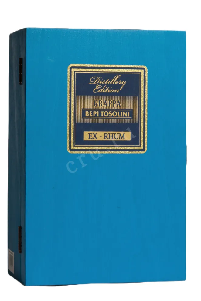 Подарочная коробка Bepi Tosolini Ex-Rhum in wooden box 2021 0.7 л