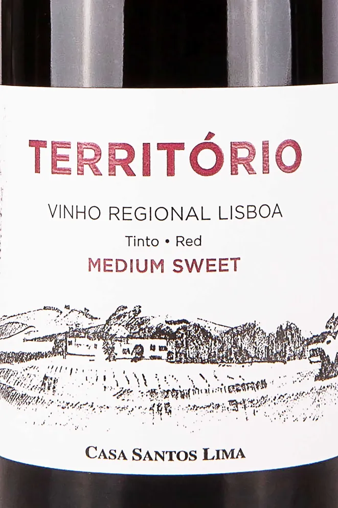 Этикетка Casa Santos Lima Territorio 2020 0.75 л