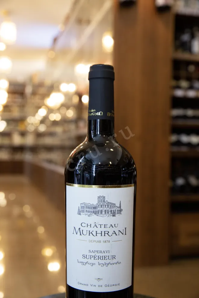 В магазине Крю Профи Chateau Mukhrani Saperavi Superieur 2022 0.75 л