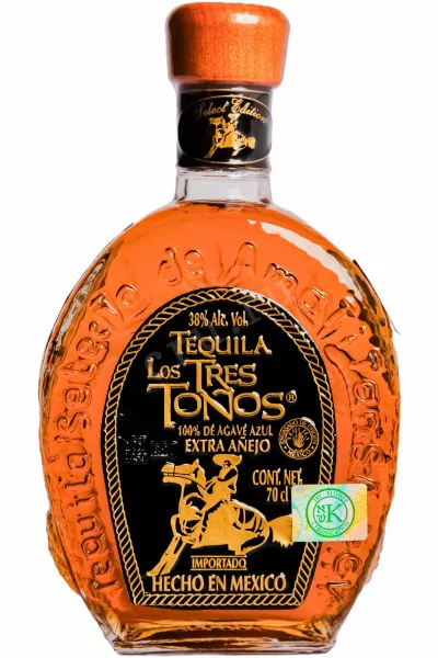 Текила Los Tres Tonos Extra Anejo  0.7 л