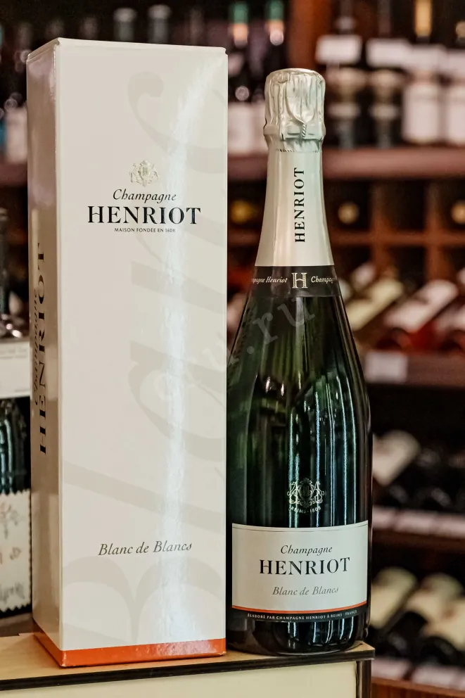 В магазине Крю Профи Henriot Blanc de Blancs with gift box 0.75 л