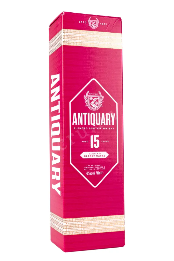 Подарочная упаковка Antiquary 15 years in gift box 0.7 л