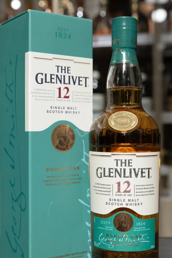 В магазине Крю Профи The Glenlivet 12 years in gift box 0.75 л