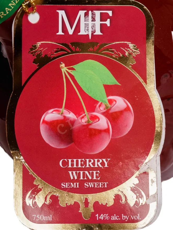Этикетка Michael Franzese Cherry in gift box 0.75 л