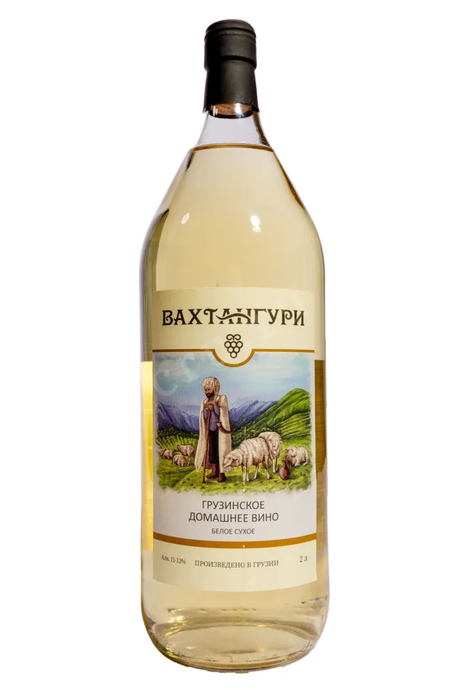 Вино Vahtanguri White Dry 2022 2 л