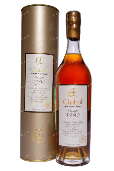 Арманьяк Chabot in tube 1990 0.7 л