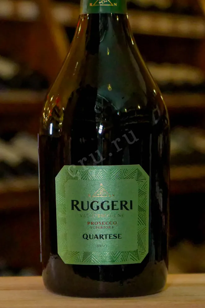 В магазине Крю Профи Ruggeri Quartese Brut Superiore Prosecco di Valdobbiadene 2024 0.75 л