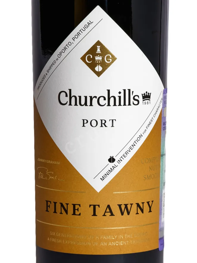 В магазине Крю Профи Churchill's Fine Tawny Port 2021 0.75 л
