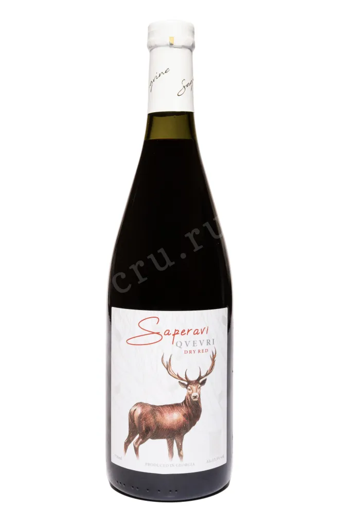 Вино Sagvine Saperavi Qvevri 2021 0.75 л
