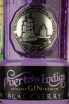 Джин Puerto de Indias Sevillian Premium Blackberry in gift box with glass  0.7 л