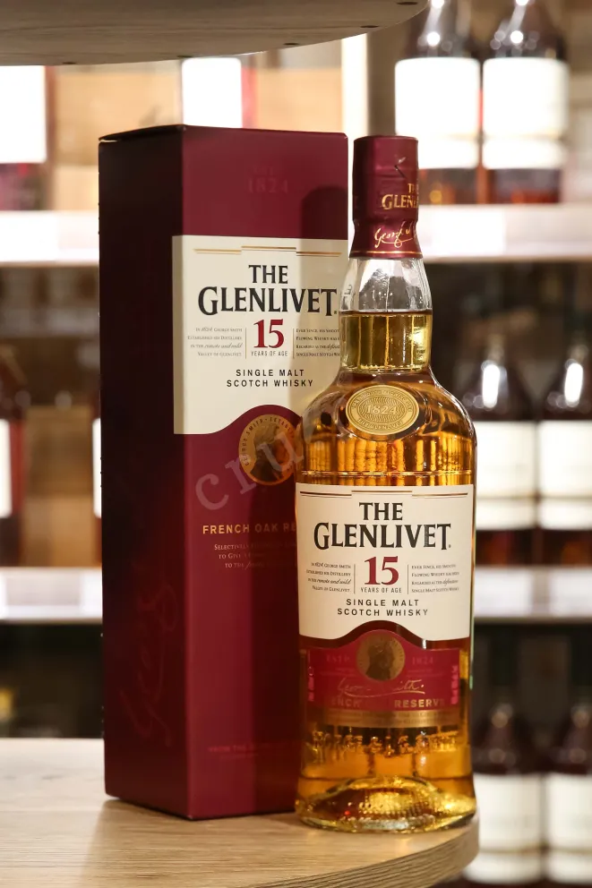 В магазине Крю Профи Glenlivet 15 years 0.7 л
