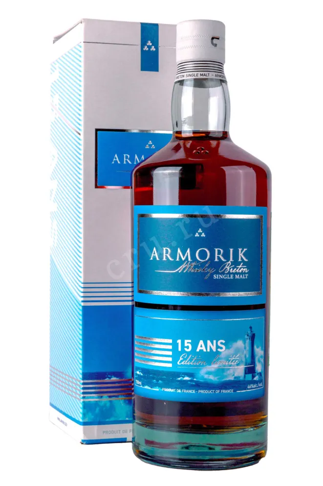 Виски Armorik 15 ans gift box  0.7 л