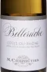 Этикетка M.Chapoutier Cotes du Rhone Belleruche AOC dry white 2023 0.75 л