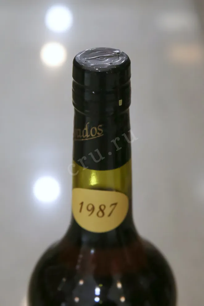 Пробка Domaine du Manoir de Montreuil Calvados Pays dAuge 1987 0.7 л