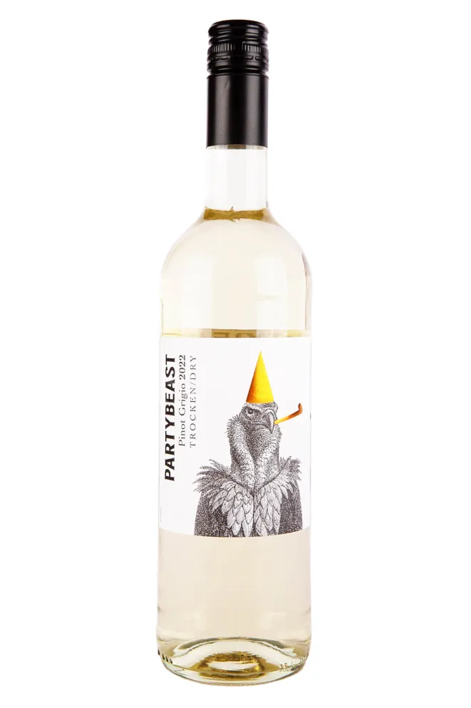 Вино Partybeast Pinot Grigio Trocken 2023 0.75 л