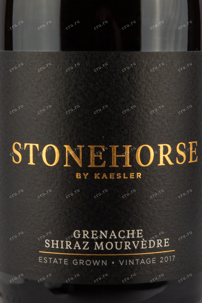 Этикетка вина Kaesler Stonehorse GSM 0,75