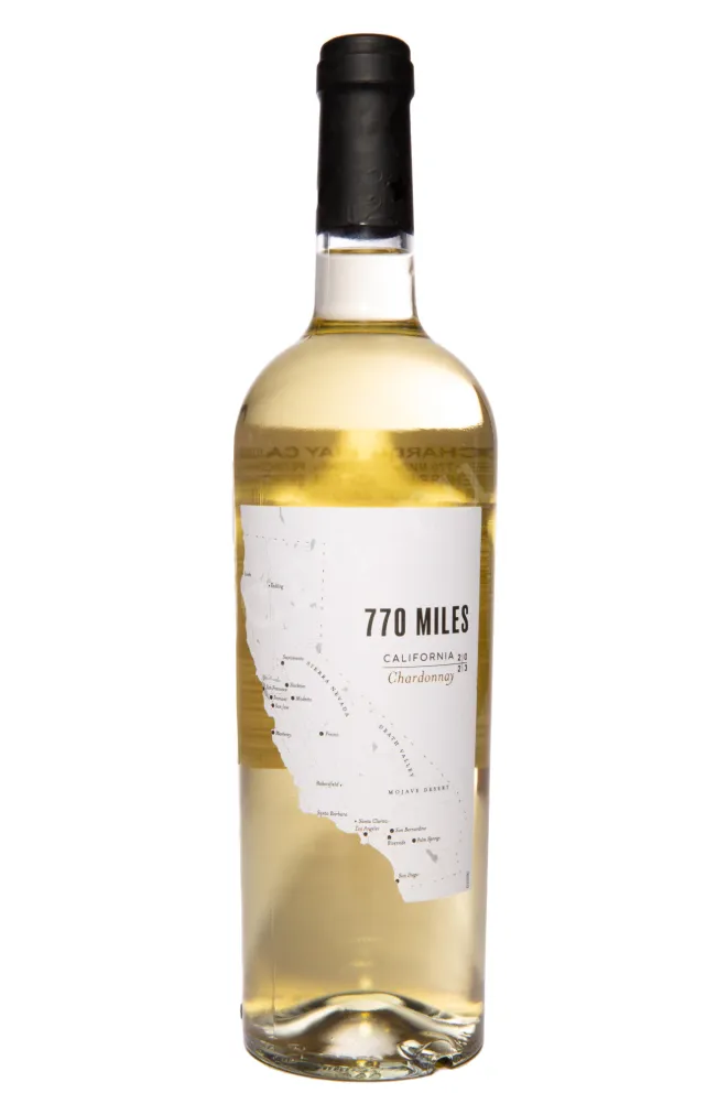 Вино 770 Miles Chardonnay 0.75 л