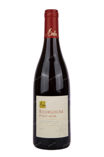 Вино Merlin Bourgogne Pinot Noir 2019 0.75 л