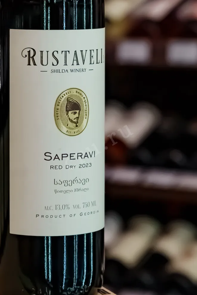 В магазине Крю Профи Rustaveli Saperavi 2023 0.75 л