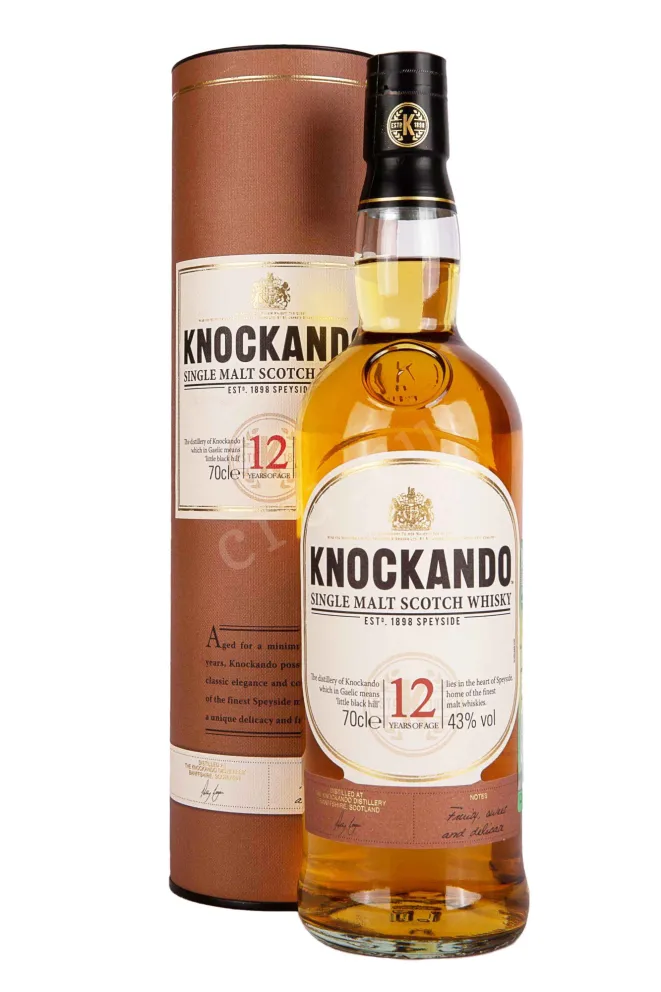Виски Knockando 12 years in tube  0.7 л