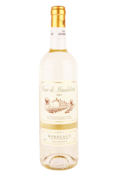 Вино Tour de Mandelotte Bordeaux white 2022 0.75 л