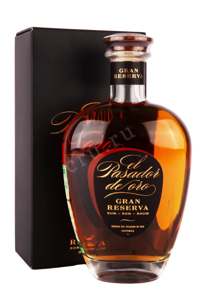 Ром El Pasador de Oro Gran Reserva gift box  0.7 л
