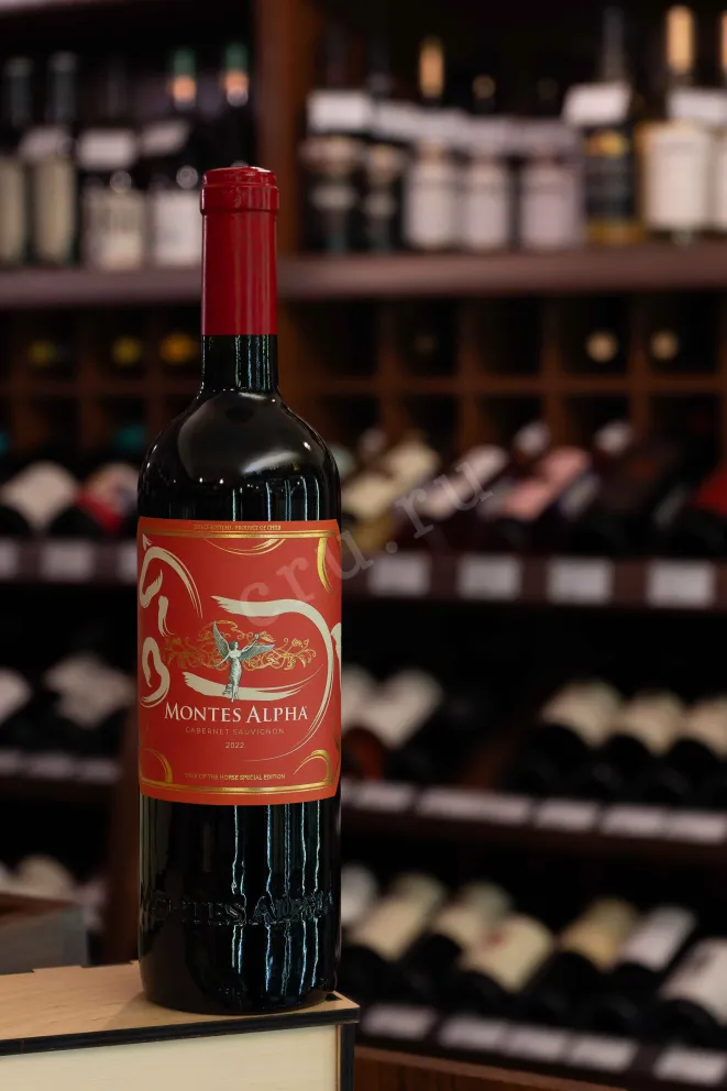 В магазине Крю Профи Montes Alpha Cabernet Sauvignon 2022 0.75 л