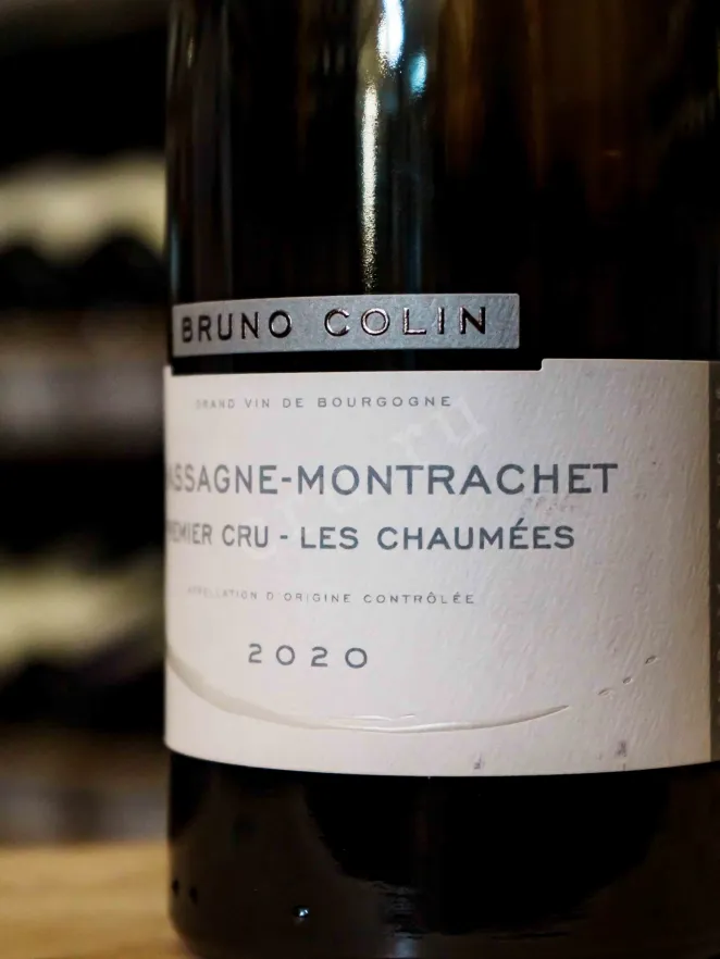 В магазине Крю Профи Bruno Colin Chassagne-Montrachet 1-er Cru Les Chaumees 2020 0.75 л