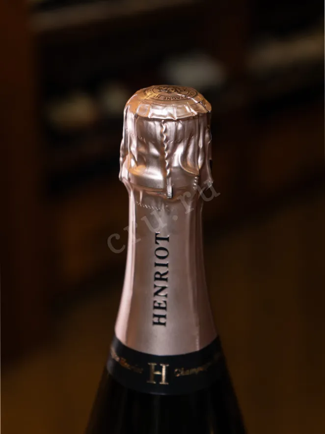 Пробка Henriot Brut Rose in gift box 2016 0.75 л
