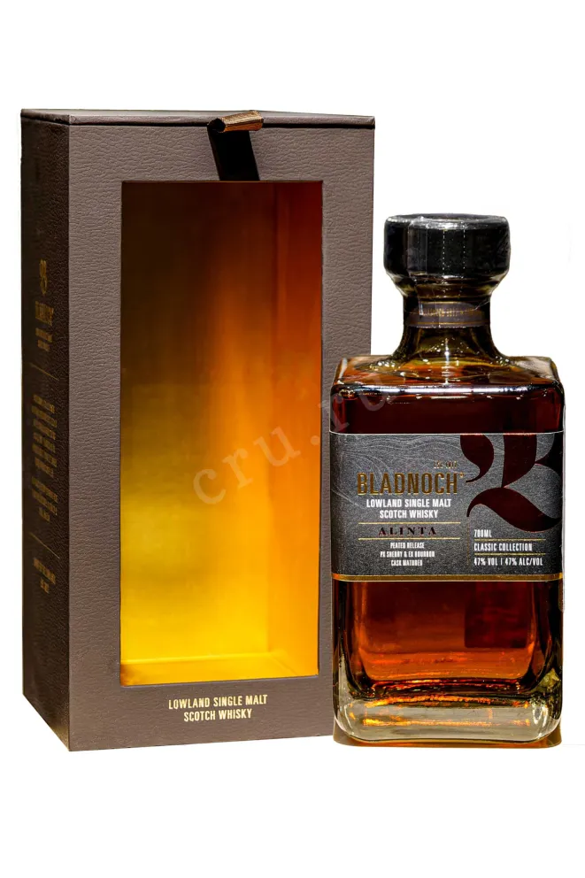 Виски Bladnoch Alinta 3 years in gift box  0.7 л