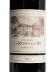Этикетка Chateau La Rose de By Medoc 2014 0.75 л