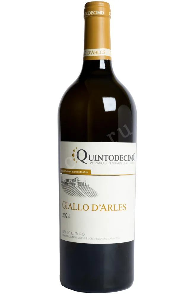 Вино Gallo d'Arles Greco di Tufo Quintodecimo 2022 0.75 л