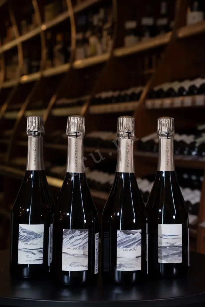 В магазине Крю Профи Набор шампанского Olivier Horiot Contrees of 4 bottles 2010 0.75 л