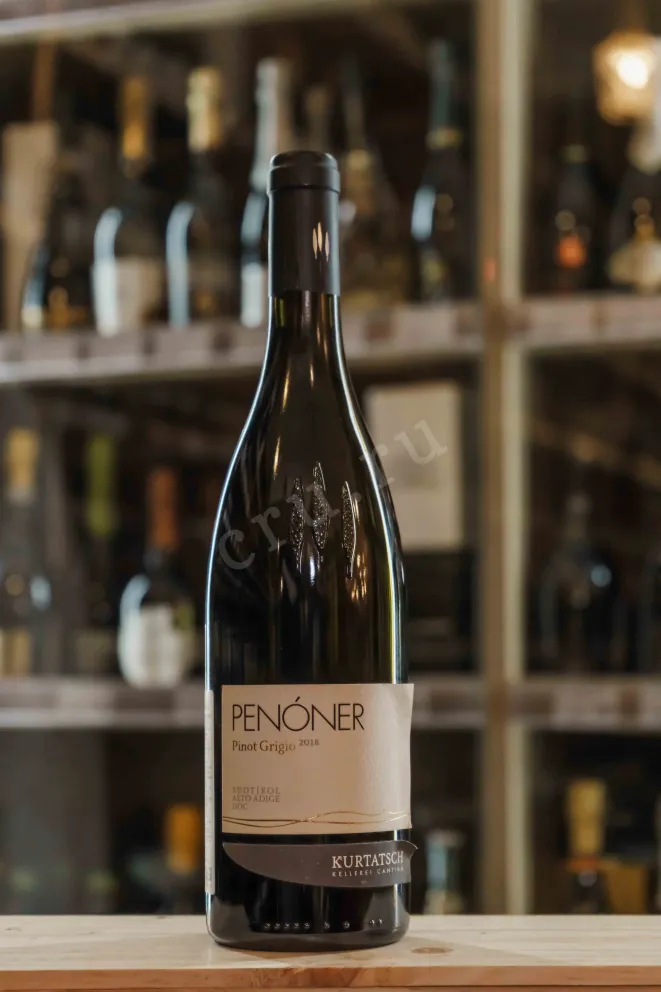 В магазине Крю Профи Pinot Grigio Penoner Kurtatsch 2018 0.75 л