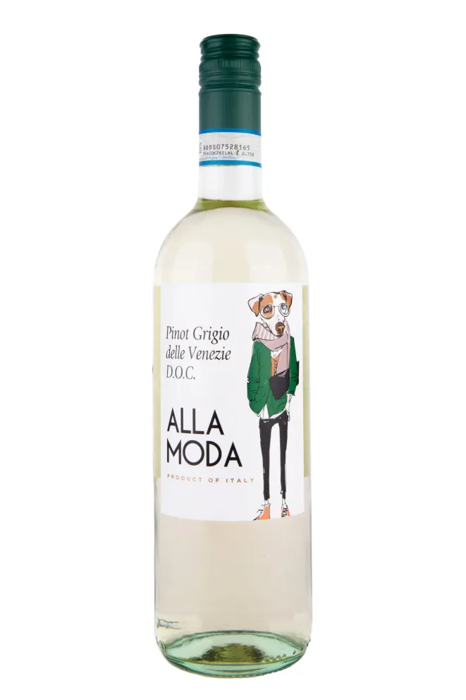Вино Alla Moda Pinot Grigio delle Venezie 2022 0.75 л