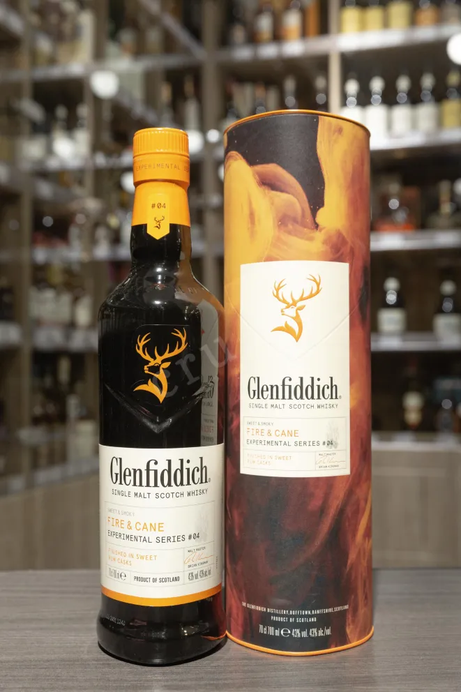 В магазине Крю Профи Glenfiddich Fire & Can in tube 0.7 л
