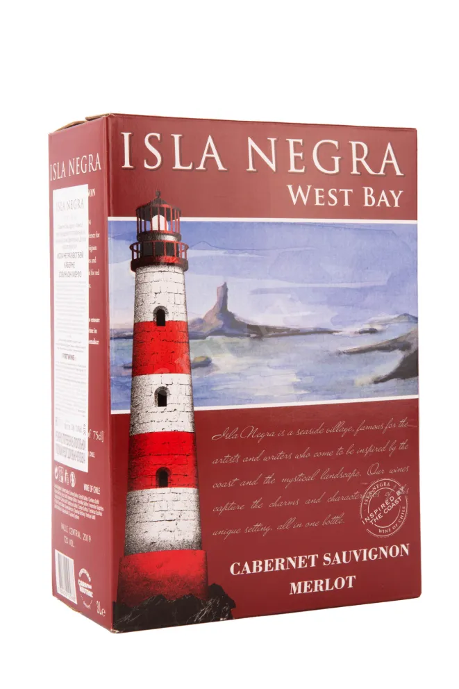 Вино Isla Negra West Bay Cabernet Sauvignon-Merlot 2019 3 л
