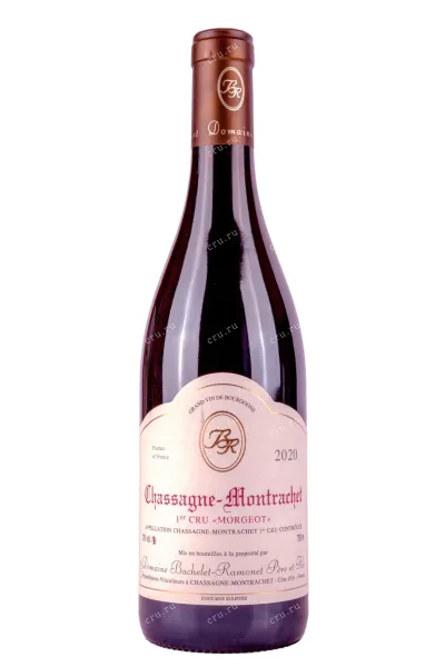 Вино Domaine Bachelet-Ramonet Chassagne-Montrachet 1er Cru Pere et Fils Morgeot 2020 0.75 л