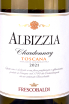 Этикетка Albizzia Chardonnay Frescobaldi 2021 0.75 л