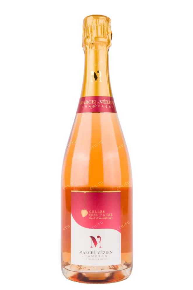 Шампанское Marcel Vezien Celles Que J Aime Brut  0.75 л