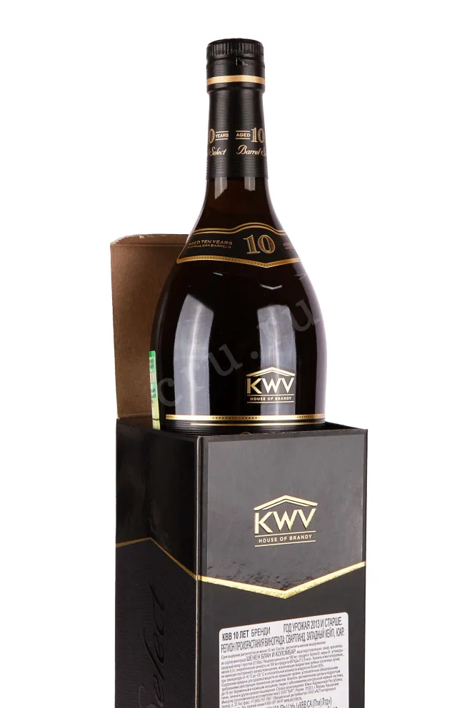 В подарочной коробке KWV 10 years in gift box 0.75 л