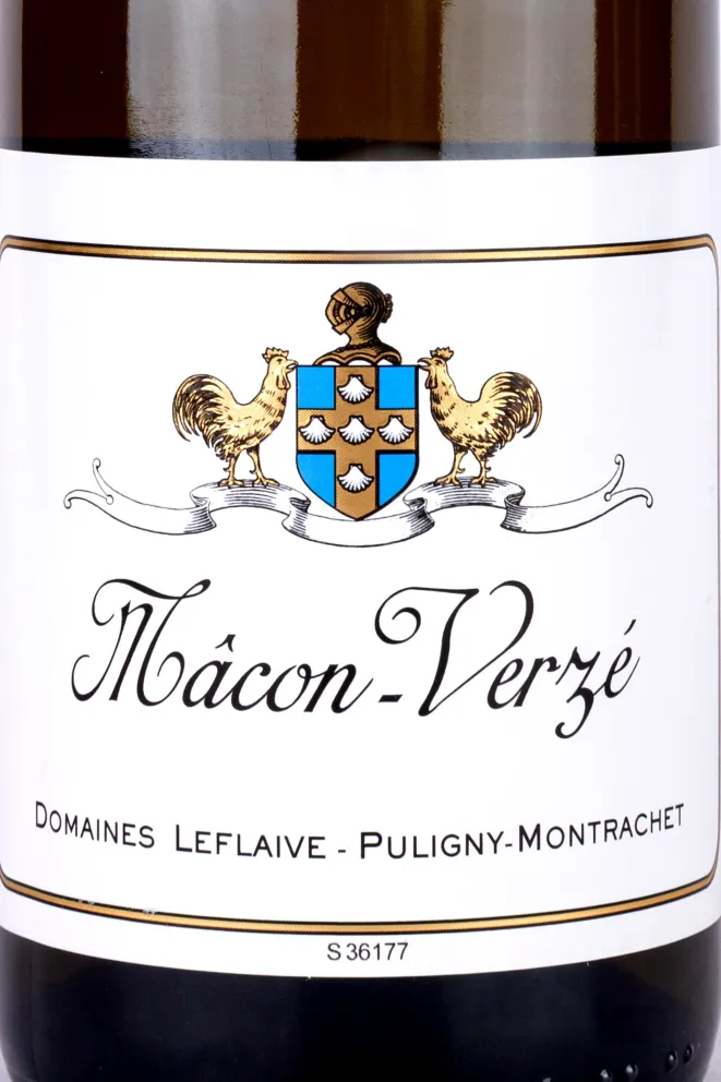 Этикетка Macon-Verze  Domaine Leflaive 2021 0.75 л