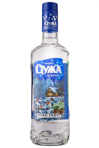 Водка Стужа Кедровая  0.5 л