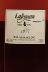 Этикетка Lafontan 1977 in wooden box 1977 0.7 л