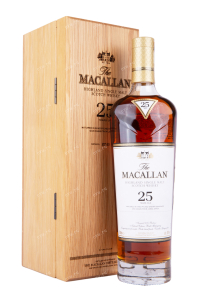 Виски Macallan Sherry Oak 25 years gift box  0.7 л