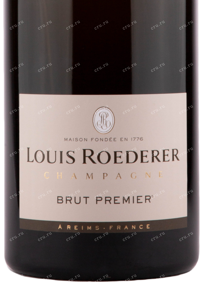Этикетка игристого вина Louis Roederer Brut Premier 6 л