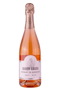 Игристое вино Baron Arsius Cremant de Bordeaux Rose 2020 0.75 л
