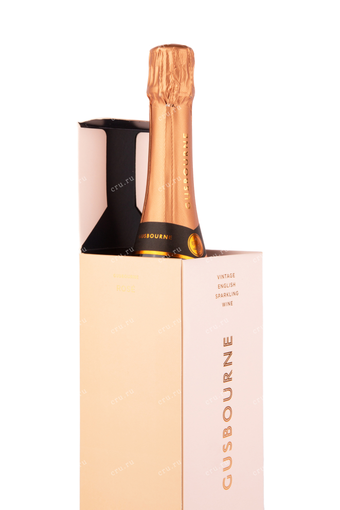 Игристое вино Гасбоурн Розе Брют 2016 0.75 в подарочной коробке